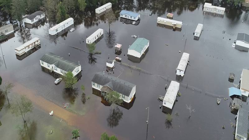 Jones County flooding.