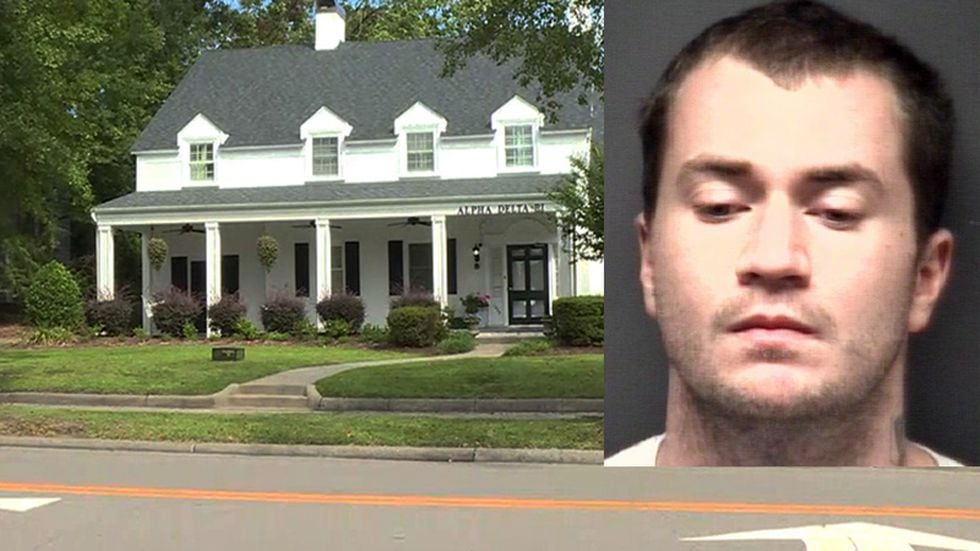 Patrick Canter is accused of smearing satanic messages in his own blood on an ECU sorority house.