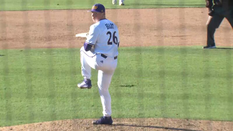 ECU pitcher Tyler Bradt