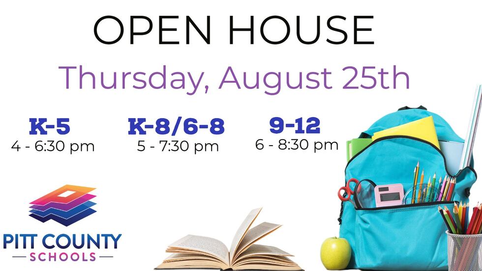 Pitt County Schools open house