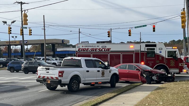 Multiple emergency and maintance crews seen in the area around 9 a.m. Wednesday morning.