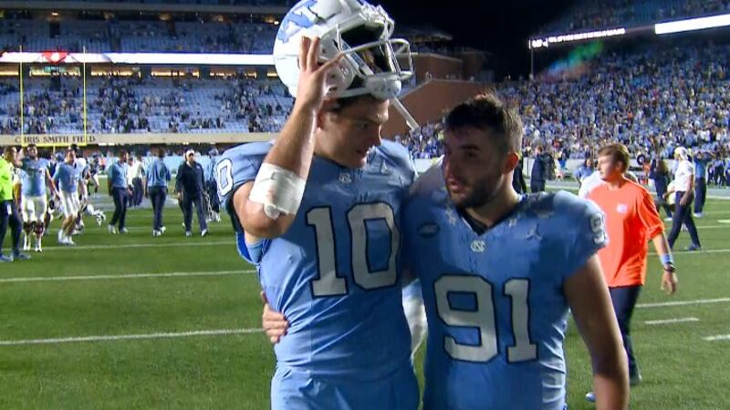UNC QB Drake Maye