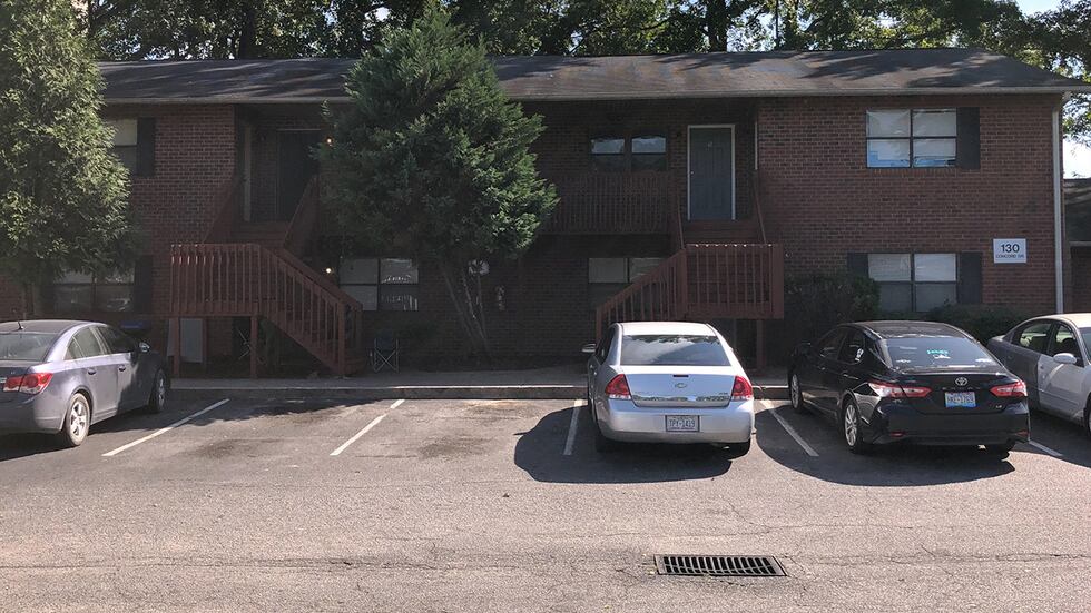 Police said the shooting happened here on Concord Drive around 1:00 p.m. Tuesday.