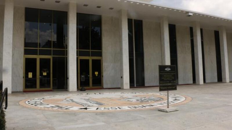 ×
1 / 3
The entrance to the North Carolina Legislative building in downtown Raleigh where the...