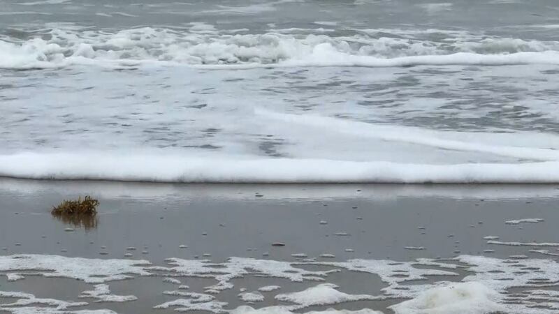 Emerald Isle had red flags on Friday after Tropical Storm Debby reached Eastern Carolina...