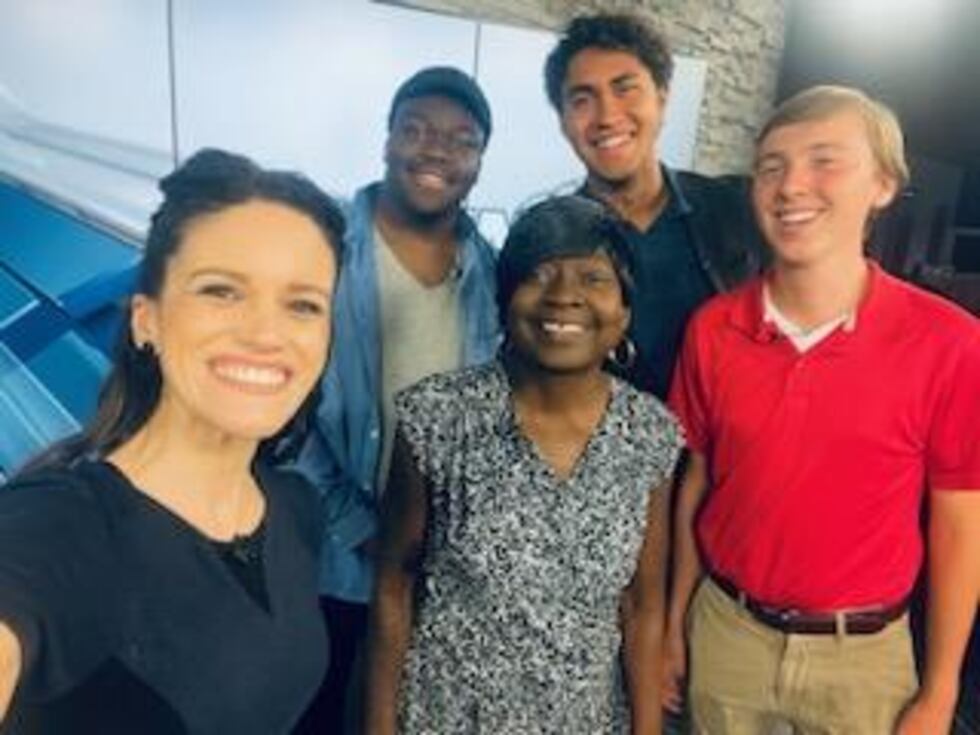 MAGNOLIA'S ART CENTER's Monty Franklin, Jayden Peszko, Owen Baxter and Rachel Cherrier